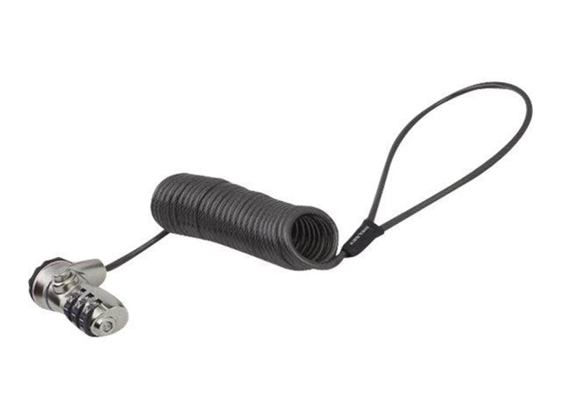 StarTech.com Laptop Cable Lock - Self-Coiling Cable - 3-Digit Combination - security cable lock