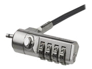 StarTech.com Laptop Cable Lock - Swivel Hinge - 4-Digit Combination Lock security cable lock