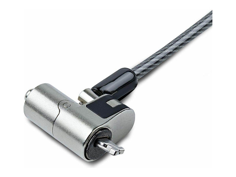 StarTech.com Laptop cable lock 6Ft Compatible With Noble Wedge Laptop Cable Lock 6Ft (2m) Anti-Theft Keyed Lock Security Cable