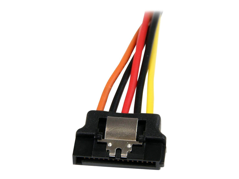 StarTech.com Latching SATA Power Y Splitter Cable Adapter - M/F - power splitter - 15.24 cm