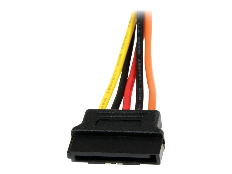 StarTech.com Latching SATA Power Y Splitter Cable Adapter - M/F - power splitter - 15.24 cm