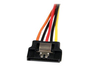 StarTech.com Latching SATA Power Y Splitter Cable Adapter - M/F - power splitter - 15.24 cm