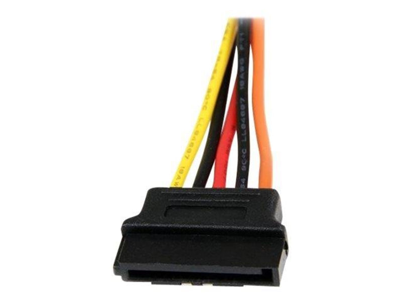 StarTech.com Latching SATA Power Y Splitter Cable Adapter - M/F - power splitter - 15.24 cm