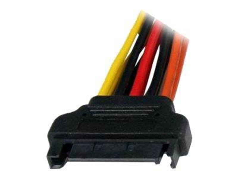StarTech.com Latching SATA Power Y Splitter Cable Adapter - M/F - power splitter - 15.24 cm