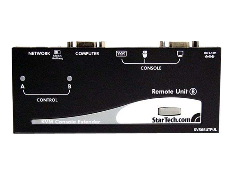 StarTech.com Long Range USB VGA KVM Console Extender over Cat5 UTP