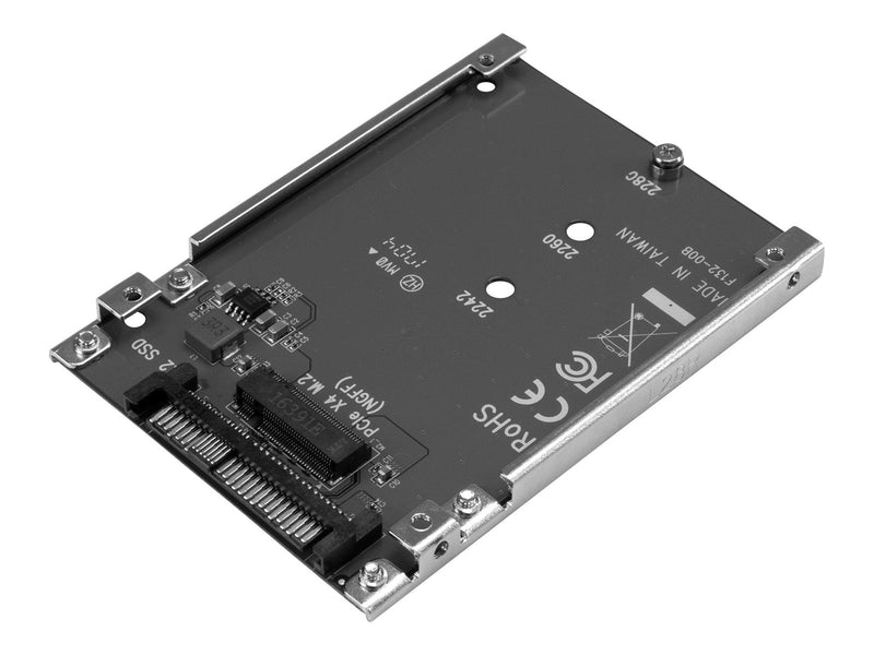StarTech.com M.2 Drive to U.2 (SFF-8639) Host Adapter for M.2 PCIe NVMe SSDs - interfaceadapter - M.2 Card - U.2