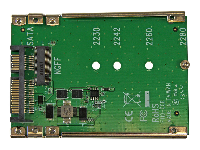 StarTech.com M.2 NGFF SSD zu 2.5in SATA Adapter Konverter