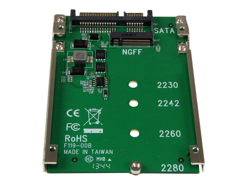 StarTech.com M.2 NGFF SSD zu 2.5in SATA Adapter Konverter