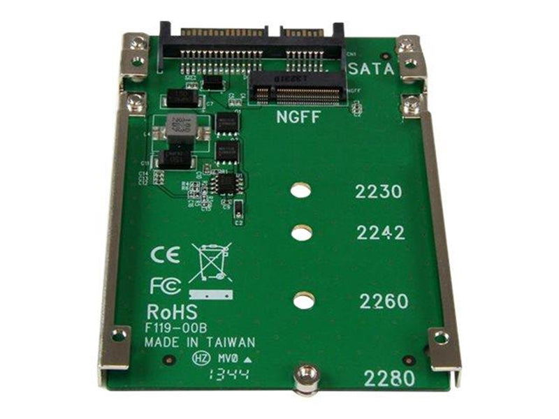 StarTech.com M.2 NGFF SSD zu 2.5in SATA Adapter Konverter