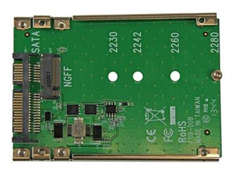 StarTech.com M.2 NGFF SSD zu 2.5in SATA Adapter Konverter