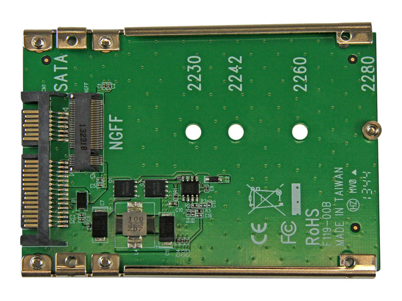 StarTech.com M.2 NGFF SSD zu 2.5in SATA Adapter Konverter
