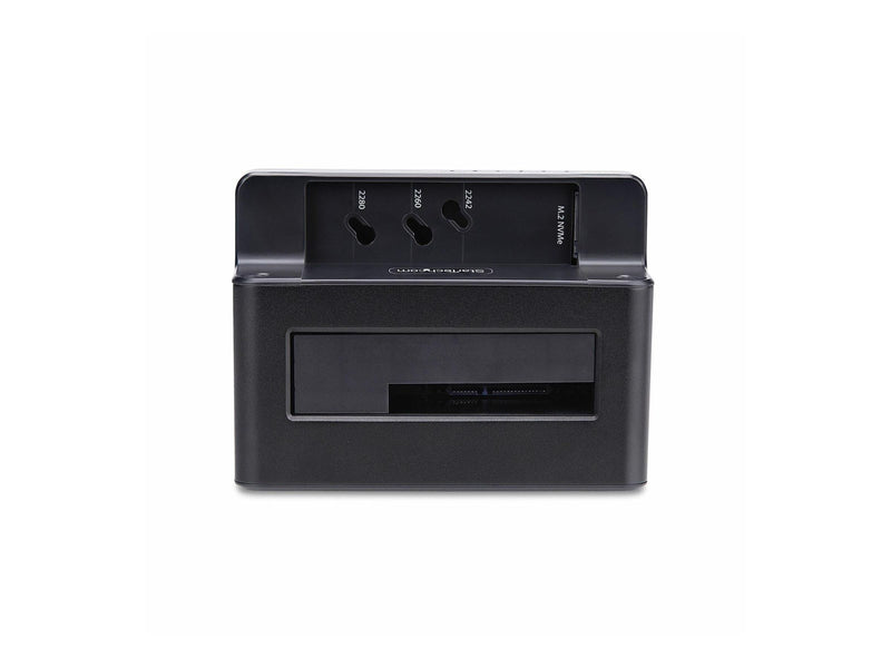 StarTech.com M.2 NVMe to 2.5/3.5" SATA Drive Duplicator Dual Bay Cloner - solid state / hard drive duplicator - TAA Compliant