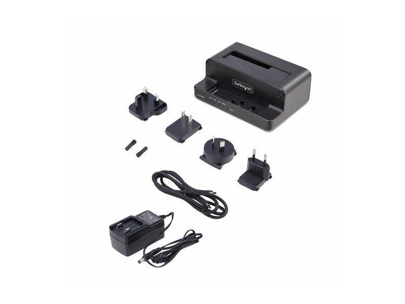 StarTech.com M.2 NVMe to 2.5/3.5" SATA Drive Duplicator Dual Bay Cloner - solid state / hard drive duplicator - TAA Compliant