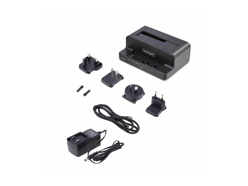 StarTech.com M.2 NVMe to 2.5/3.5" SATA Drive Duplicator Dual Bay Cloner - solid state / hard drive duplicator - TAA Compliant