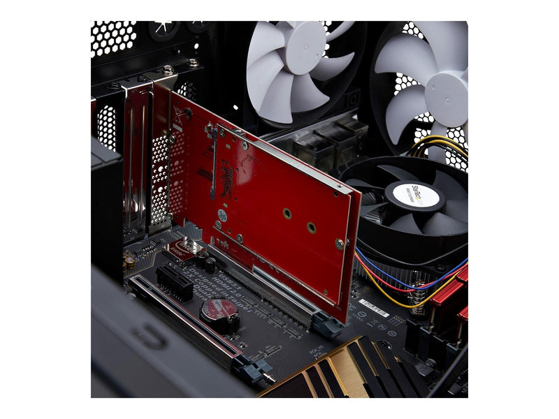 StarTech.com M.2 to U.3 Adapter For M.2 NVMe SSDs PCIe M.2 Drive to 2.5inch U.3 (SFF-TA-1001) Host Adapter/Converter TAA Compliant - 2.5" Drive Form Factor (1M25-U3-M2-ADAPTER)