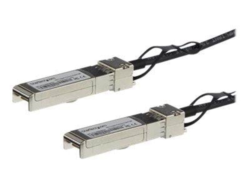 StarTech.com MSA Comp. SFP+ Direct-Attach Twinax Cable - 0.5 m (1.6 ft.) - 10GBase direct attach cable - 50 cm - black - Schwarz - 0.5m