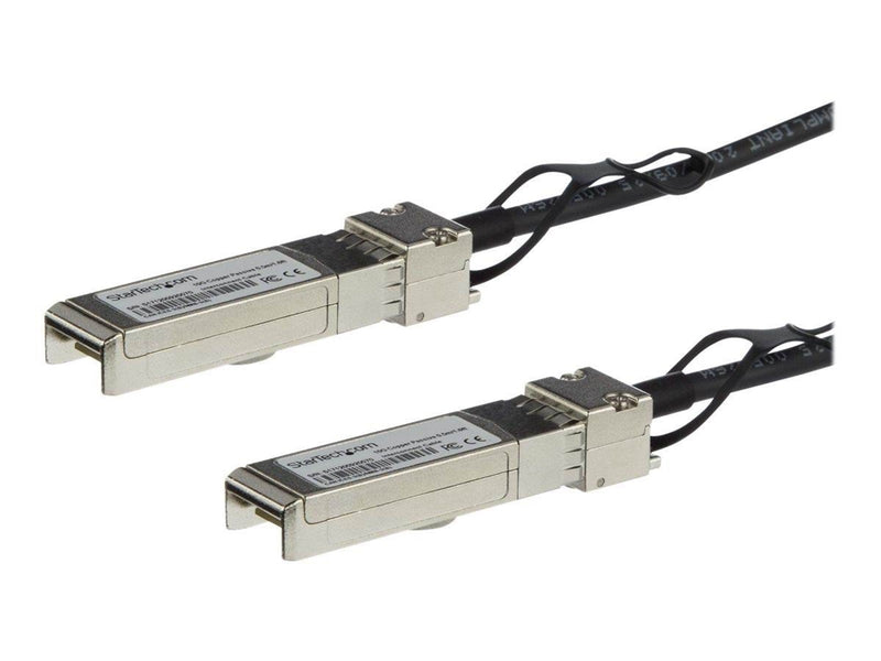 StarTech.com MSA Compliant SFP+ Direct-Attach Twinax Cable - 3 m (9.8 ft.) - direct attach cable - 3 m - black - Schwarz - 3m