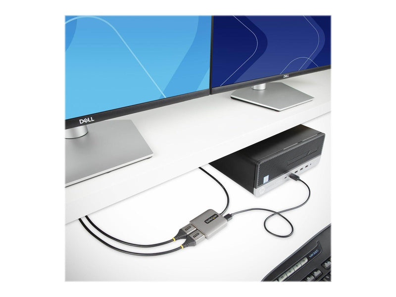 StarTech.com MST14DP122DP USB-Hubs - 2 - Grau