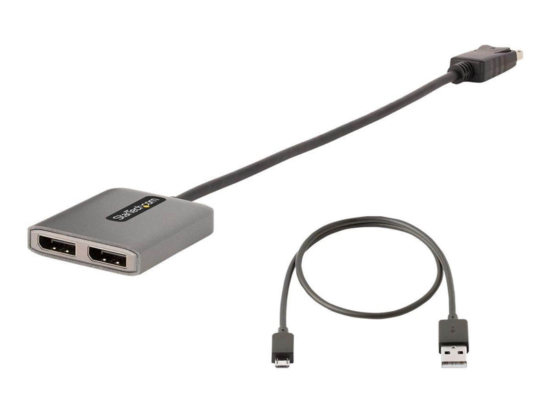 StarTech.com MST14DP122DP USB-Hubs - 2 - Grau