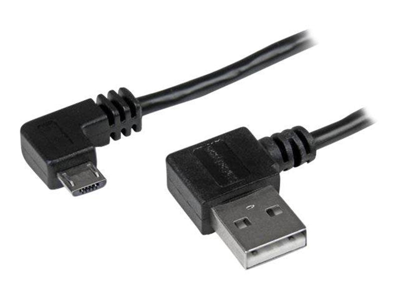 StarTech.com Micro-USB Cable with Right-Angled Connectors - M/M - USB cable - 1 m