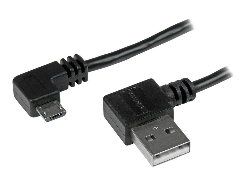 StarTech.com Micro-USB Cable with Right-Angled Connectors - M/M - USB cable - 1 m