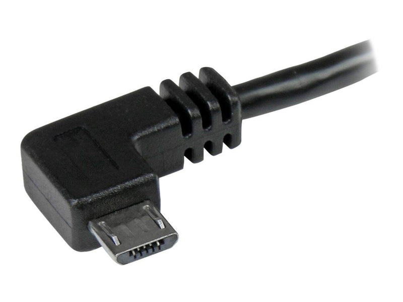 StarTech.com Micro-USB Cable with Right-Angled Connectors - M/M - USB cable - 1 m