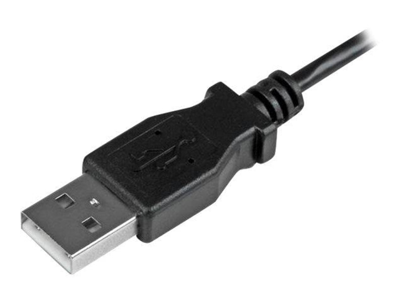 StarTech.com Micro-USB Charge-and-Sync Cable M/M - Left-Angle Micro-USB - USB cable - 50 cm
