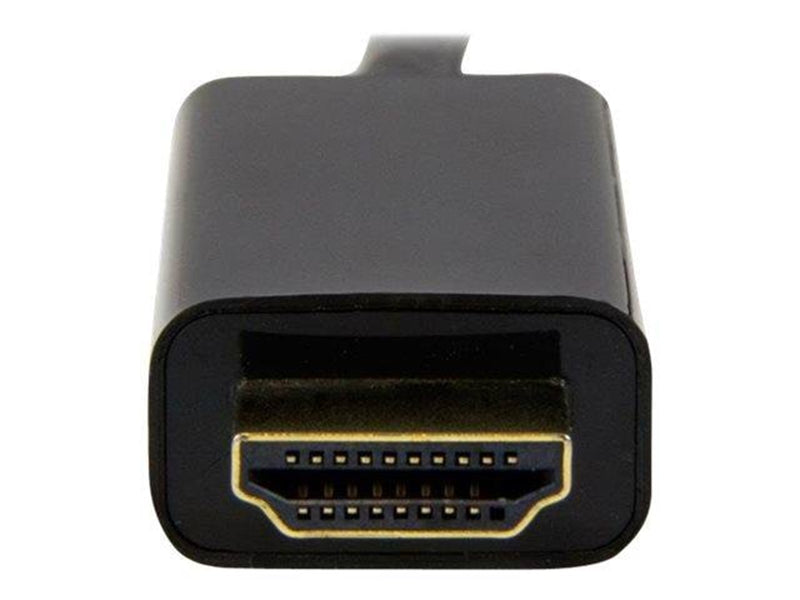StarTech.com Mini DisplayPort to HDMI Adapter Cable - 3 m (10 ft) - 4K 30Hz - video cable - DisplayPort / HDMI - 3 m