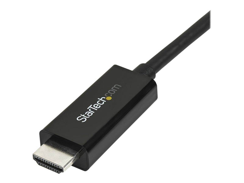 StarTech.com Mini DisplayPort to HDMI Adapter Cable - 3 m (10 ft) - 4K 30Hz - video cable - DisplayPort / HDMI - 3 m