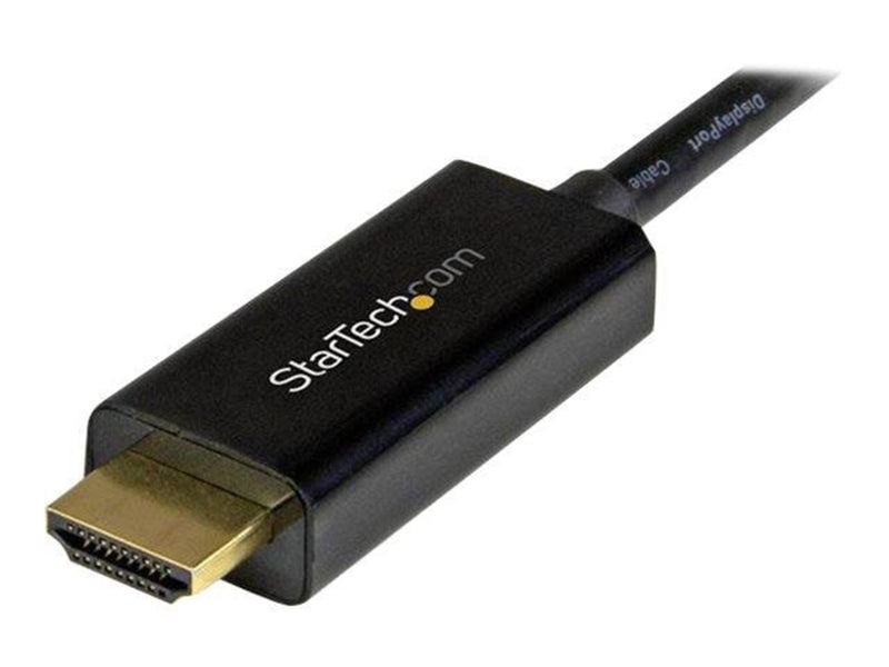 StarTech.com Mini DisplayPort to HDMI Adapter Cable - 3 m (10 ft) - 4K 30Hz - video cable - DisplayPort / HDMI - 3 m