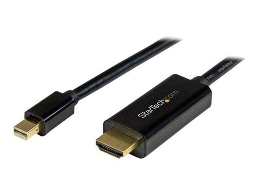 StarTech.com Mini DisplayPort to HDMI Adapter Cable - 5 m (15 ft) - 4K 30Hz - video cable - DisplayPort / HDMI - 5 m