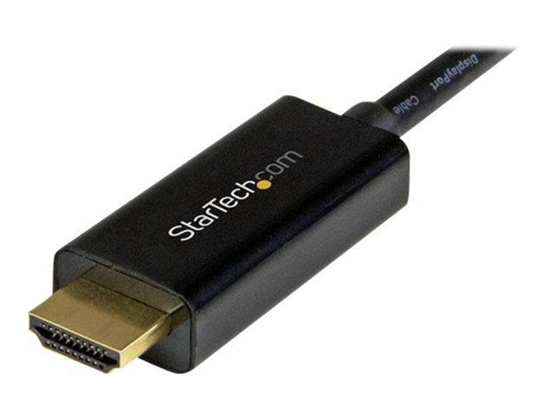 StarTech.com Mini DisplayPort to HDMI Adapter Cable - 5 m (15 ft) - 4K 30Hz - video cable - DisplayPort / HDMI - 5 m