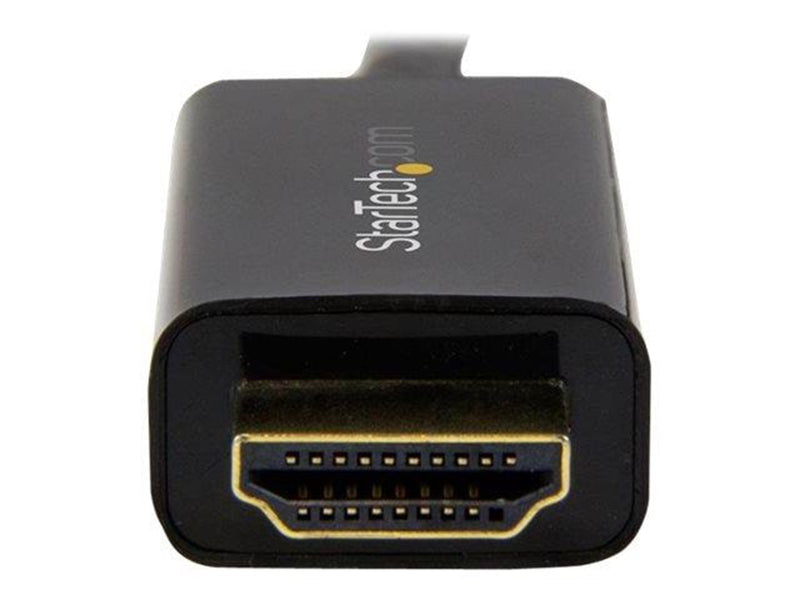 StarTech.com Mini DisplayPort to HDMI Adapter Cable - 5 m (15 ft) - 4K 30Hz - video cable - DisplayPort / HDMI - 5 m