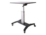 StarTech.com Mobile Sit-Stand Workstation - stativ - Max 50 kg - recommended for