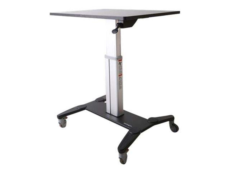StarTech.com Mobile Sit-Stand Workstation - stativ - Max 50 kg - recommended for