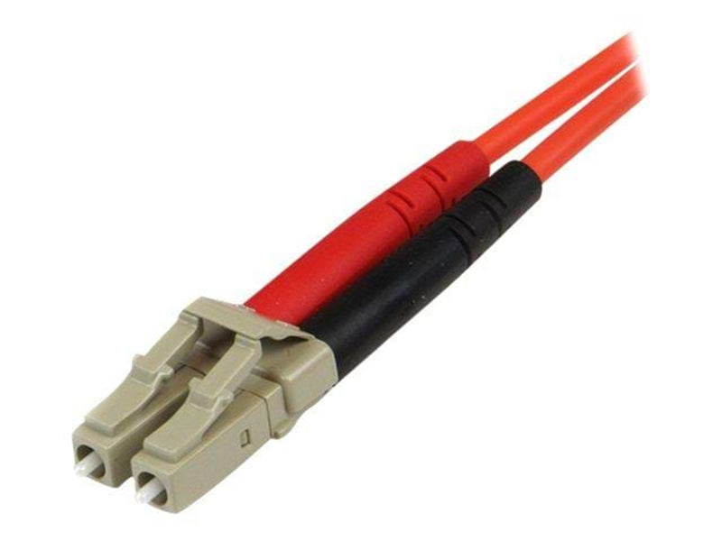 StarTech.com Multimode 50/125 Duplex Fiber Patch Cable LC - Orange - 5m