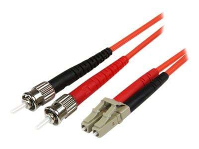 StarTech.com Multimode 50/125 Duplex Fiber Patch Cable LC - Orange - 5m