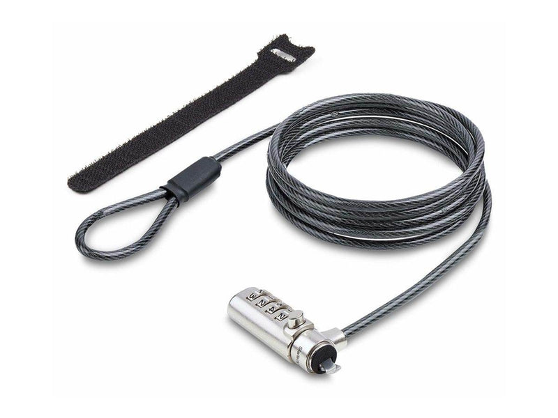 StarTech.com Nano Slot Compatible 6.6ft (2m) Cable Lock Laptop Security - security cable lock
