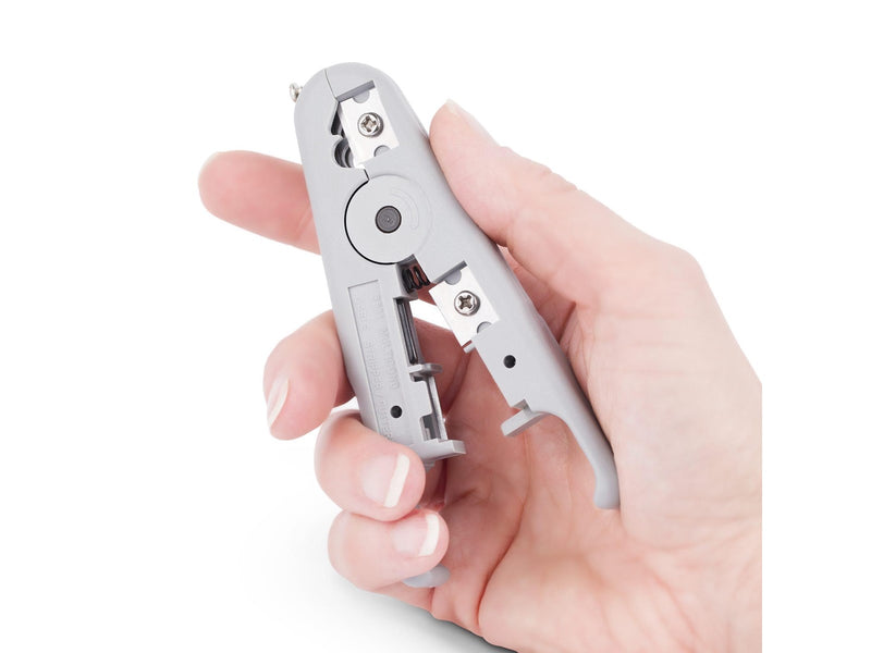 StarTech.com Network Cable Stripper and Cutter Professional Wire Stripper for UTP/FTP/STP/Coax Cables