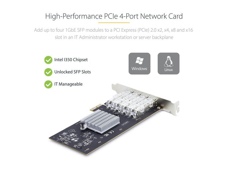StarTech.com P041GI-NETWORK-CARD