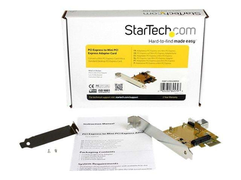 StarTech.com PCI Express zu Mini PCI Express Card Adapter