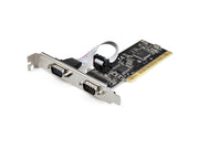 StarTech.com PCI2S1P2 PCI Serial Parallel Combo Card with Dual Serial RS232 Ports (DB9) & 1x Parallel LPT Port (DB25)