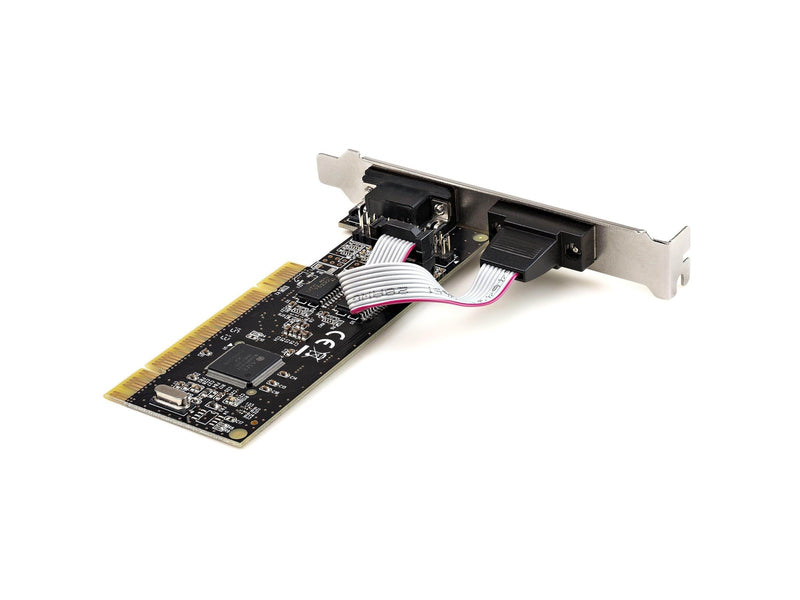StarTech.com PCI2S1P2 PCI Serial Parallel Combo Card with Dual Serial RS232 Ports (DB9) & 1x Parallel LPT Port (DB25)