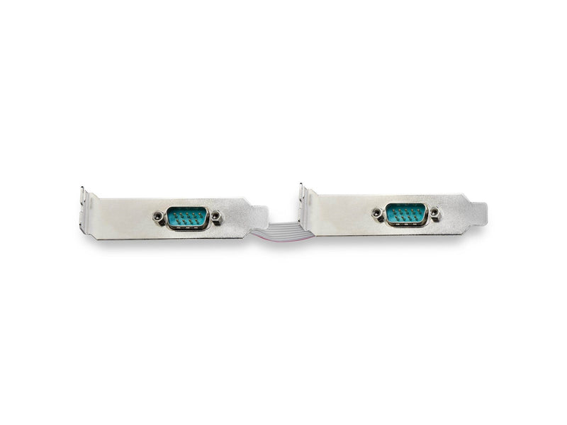 StarTech.com PEX2S953LP 2-Port RS232 Serial Adapter Card 16950 UART PCIe
