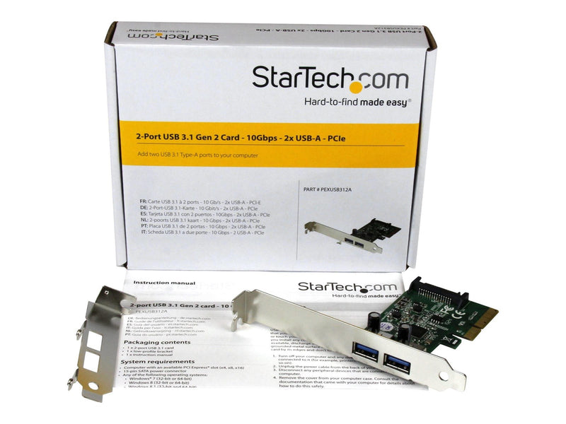 StarTech.com  PEXUSB312A3