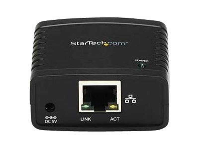 StarTech.com PM1115U2 10/100Mbps Ethernet to USB 2.0 Network LPR Print Server