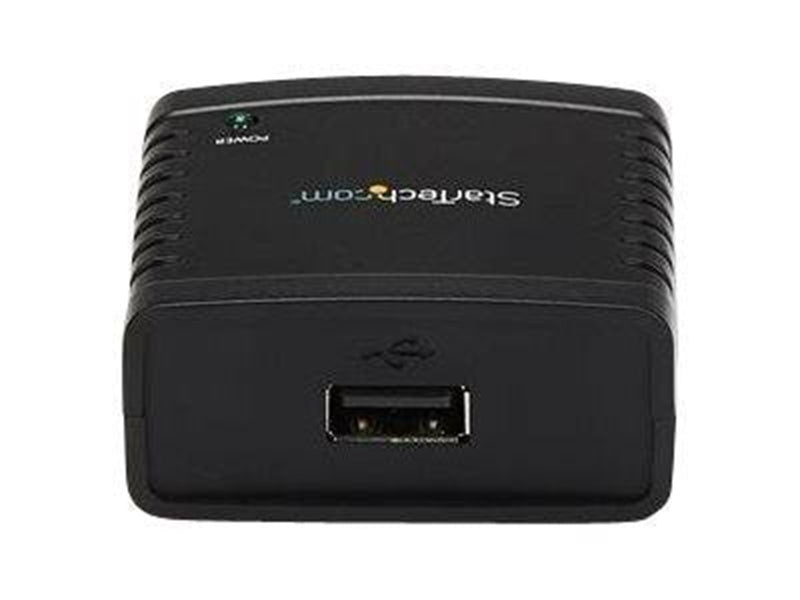StarTech.com PM1115U2 10/100Mbps Ethernet to USB 2.0 Network LPR Print Server