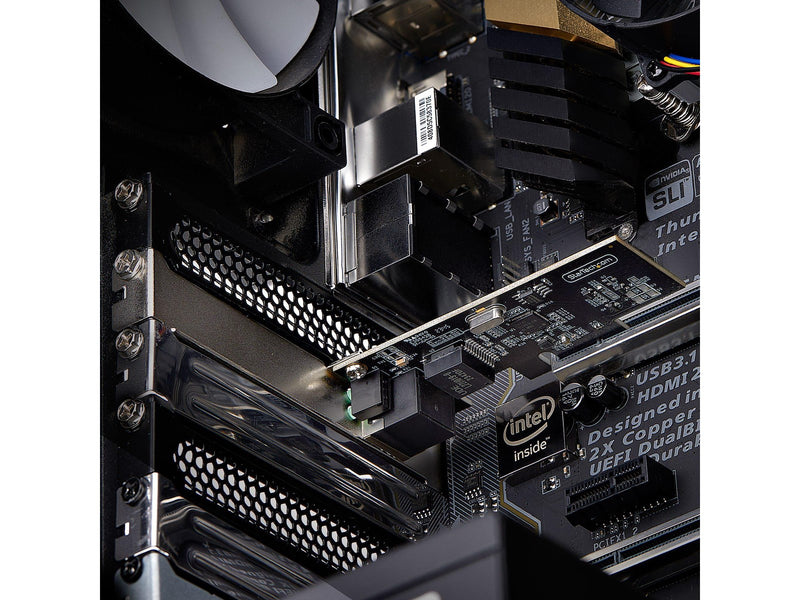 StarTech.com PR12GI-NETWORK-CARD 1-Port 2.5Gbps NBASE-T PCIe Network Card Intel I225-V