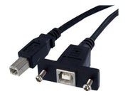 StarTech.com Panel Befestigungskit USB Kabel B zu B