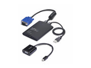 StarTech.com Portable Laptop Crash Cart Adapter USB/VGA/Mini DisplayPort KVM Console File Transfer and Video Capture - KVM switch - 1 ports - TAA Compliant